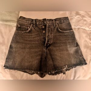AGolde denim shorts in size 24. No tags but never worn